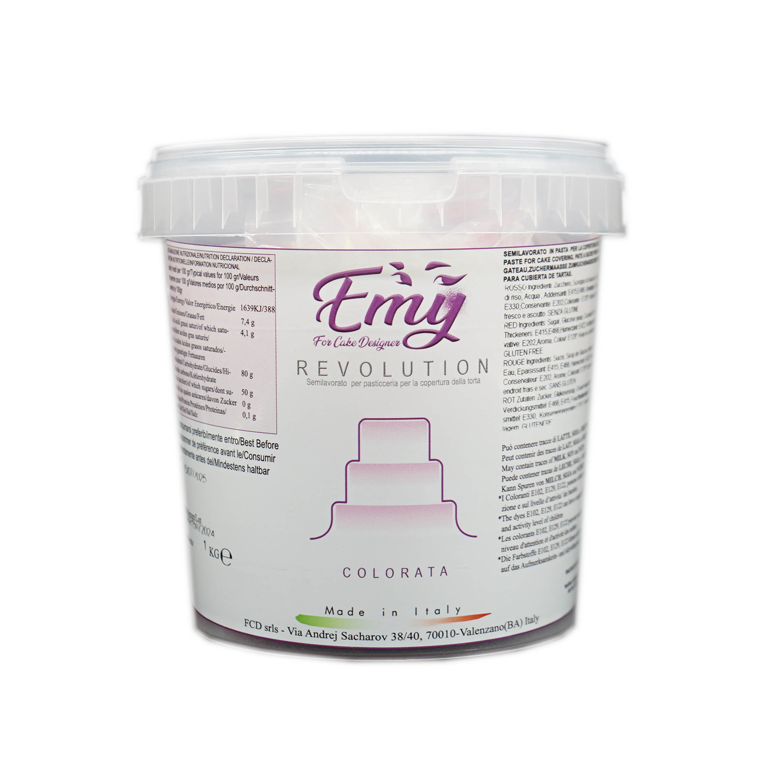  Foto: For Cake Designer -Emy Revolution rossa 1 kg